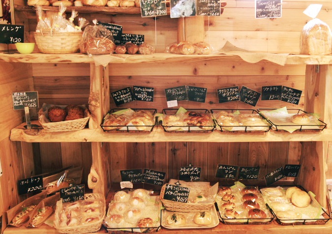 You can find good home-mage and cheap food in your local bakery