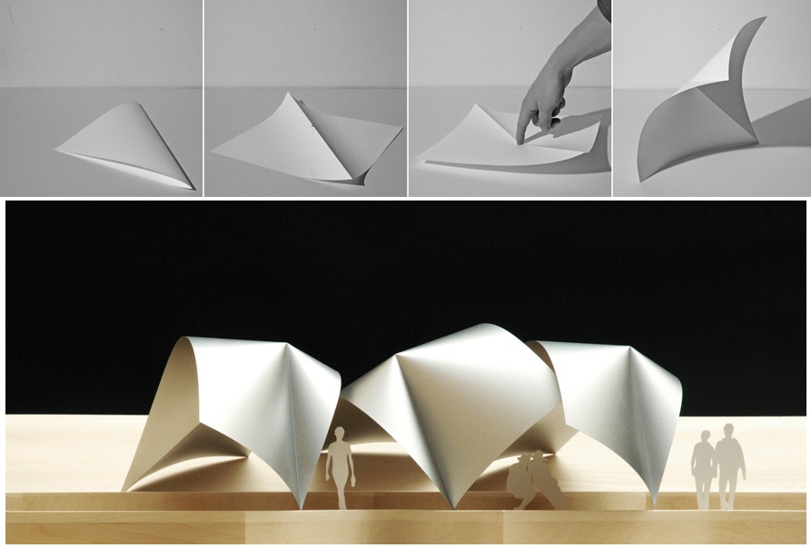 make paper structures model builder